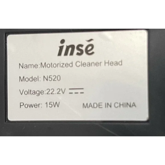 Genuine INSE N5T N520 Cordless Vacuum Motorized Head Brush Only - Light Blue - Picture 5 of 8